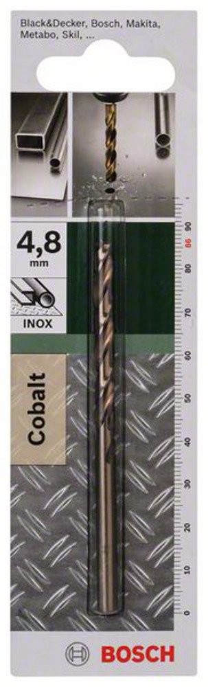 Bosch Punta trapano HSS-Co 8,5 mm metallo duro