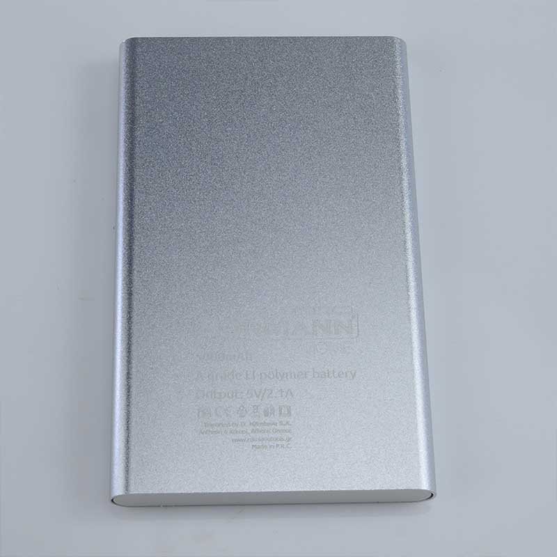 Bormann Powerbank 5V Power Bank 5000mAh Argento
