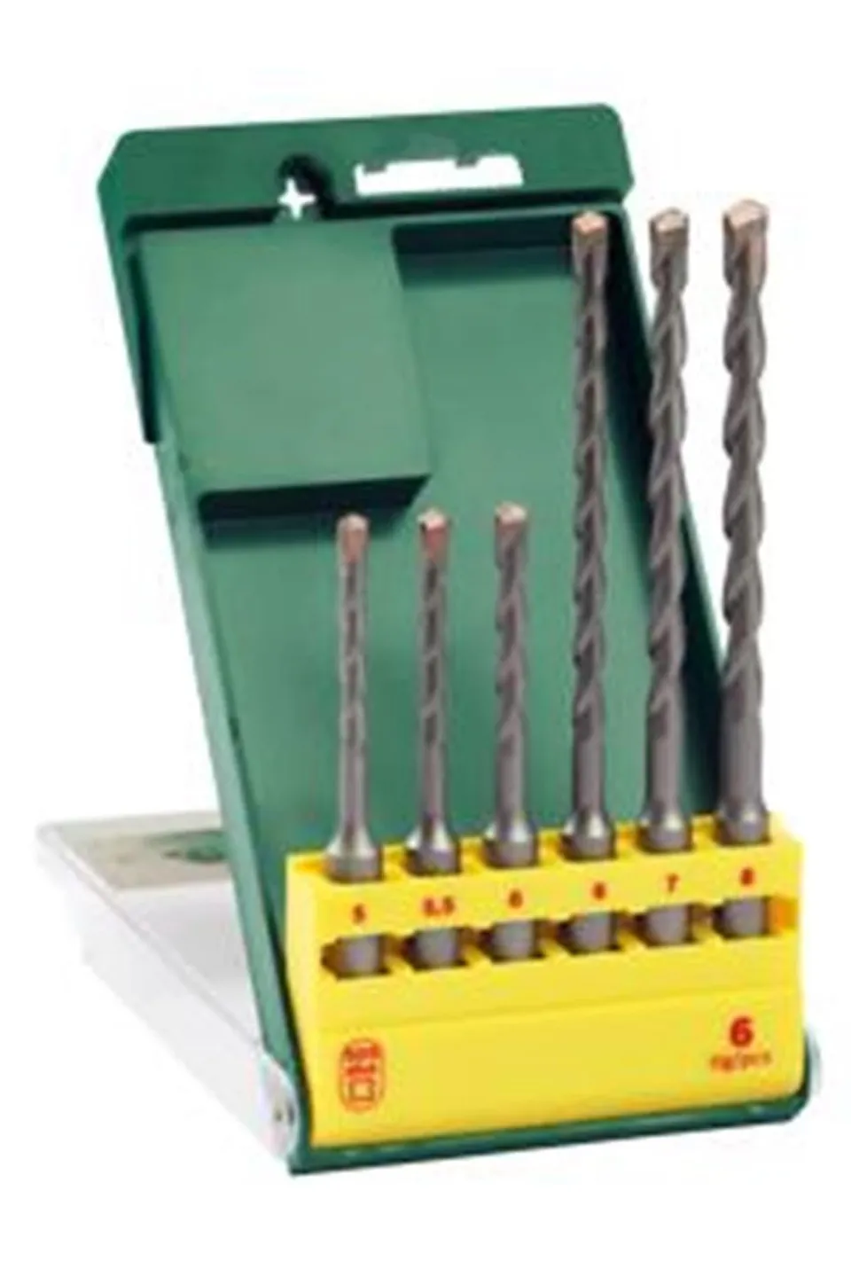 Bosch 2607019448 set punte SDS Plus 6 pezzi per calcestruzzo