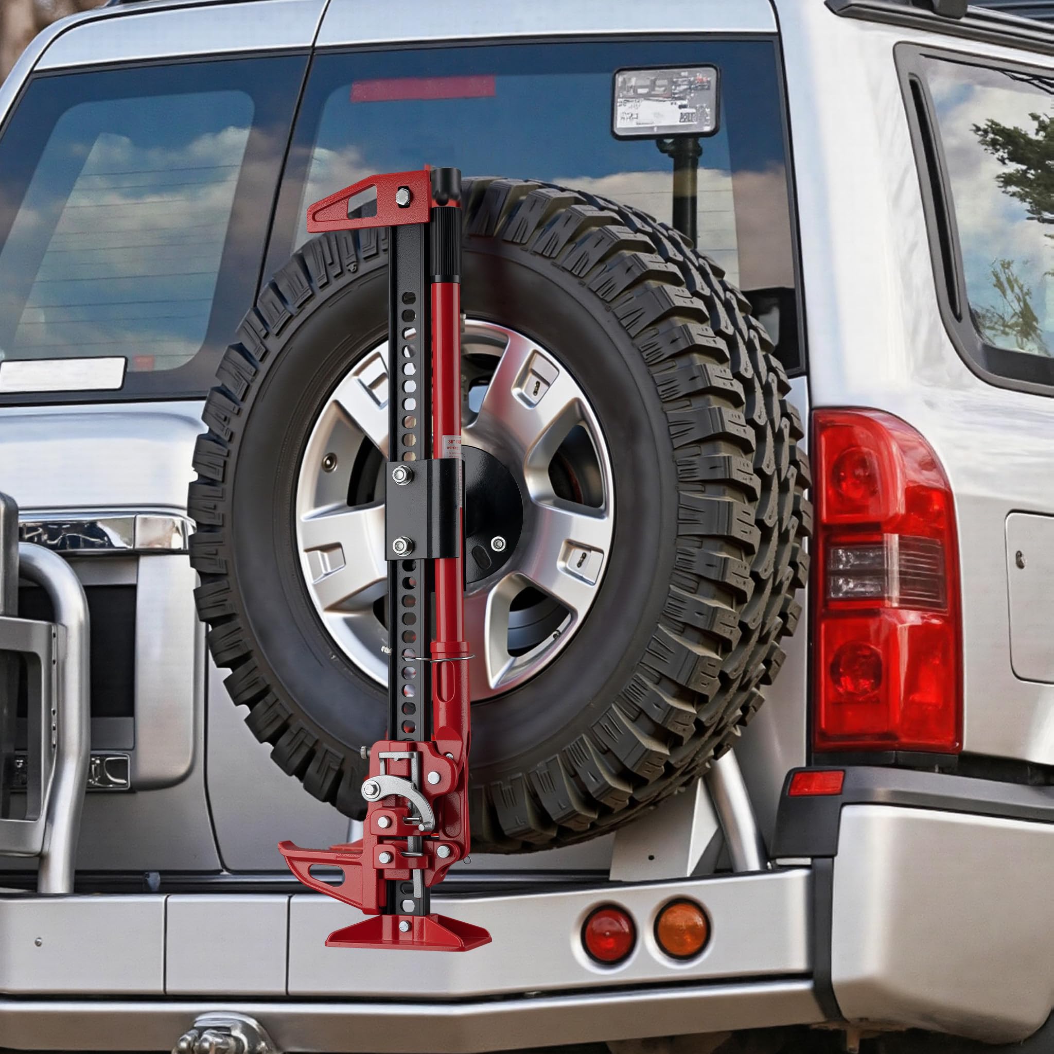 Wiltec Supporto Binda Ruota Scorta 5-6,75" Acciaio Off-Road