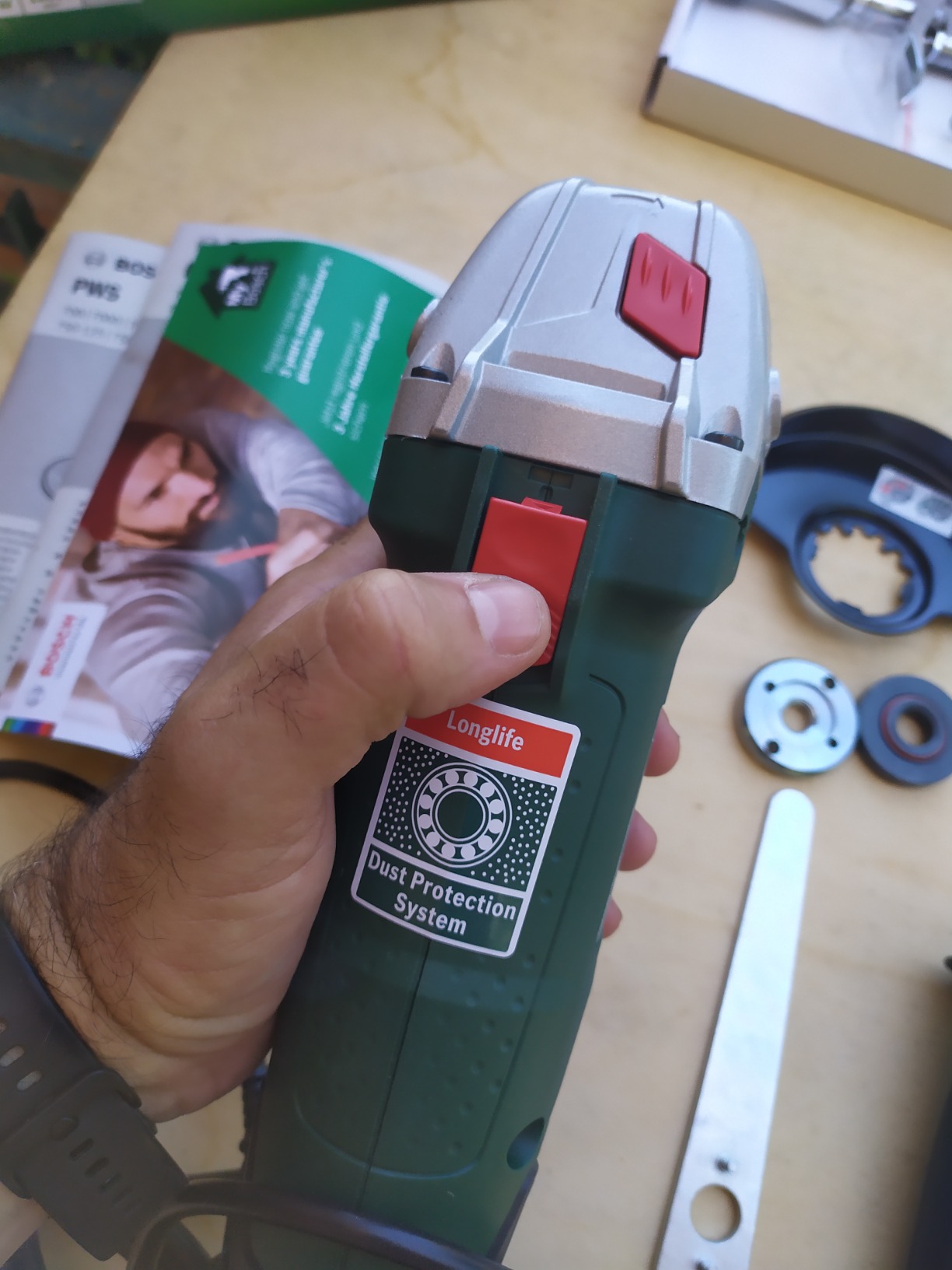 Bosch PWS 750-115 Smerigliatrice 750W Disco 115mm