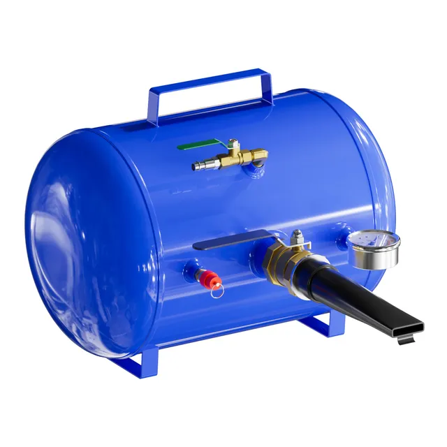 Wiltec Booster pneumatici 19L tallonatore max 10 bar