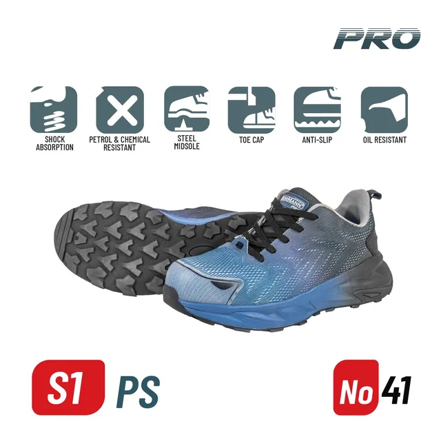 Bormann Pro BPP8171 Scarpe Antinfortunistiche S1P 41