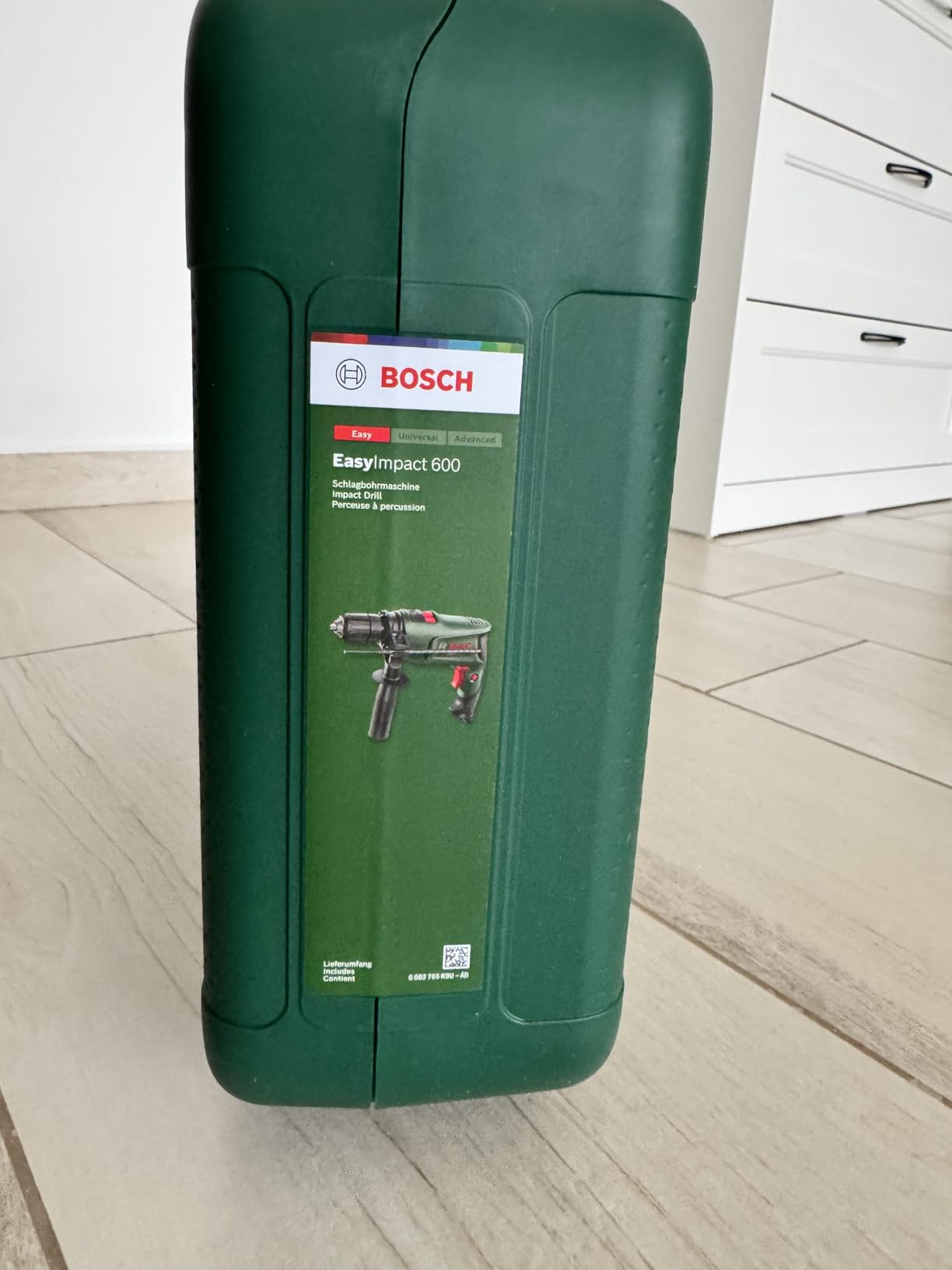 Bosch EasyImpact 600 trapano percussione 600W valigetta
