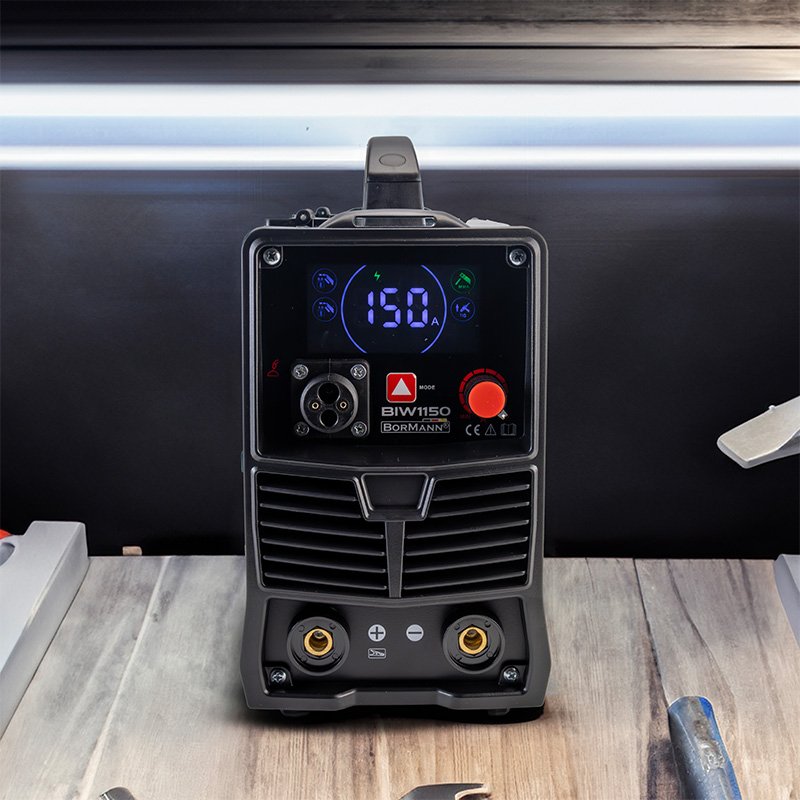 Bormann saldatrice inverter MIG TIG MMA 150A no gas