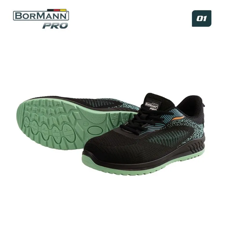 Bormann Granada O1 scarpe lavoro nero-blu 40