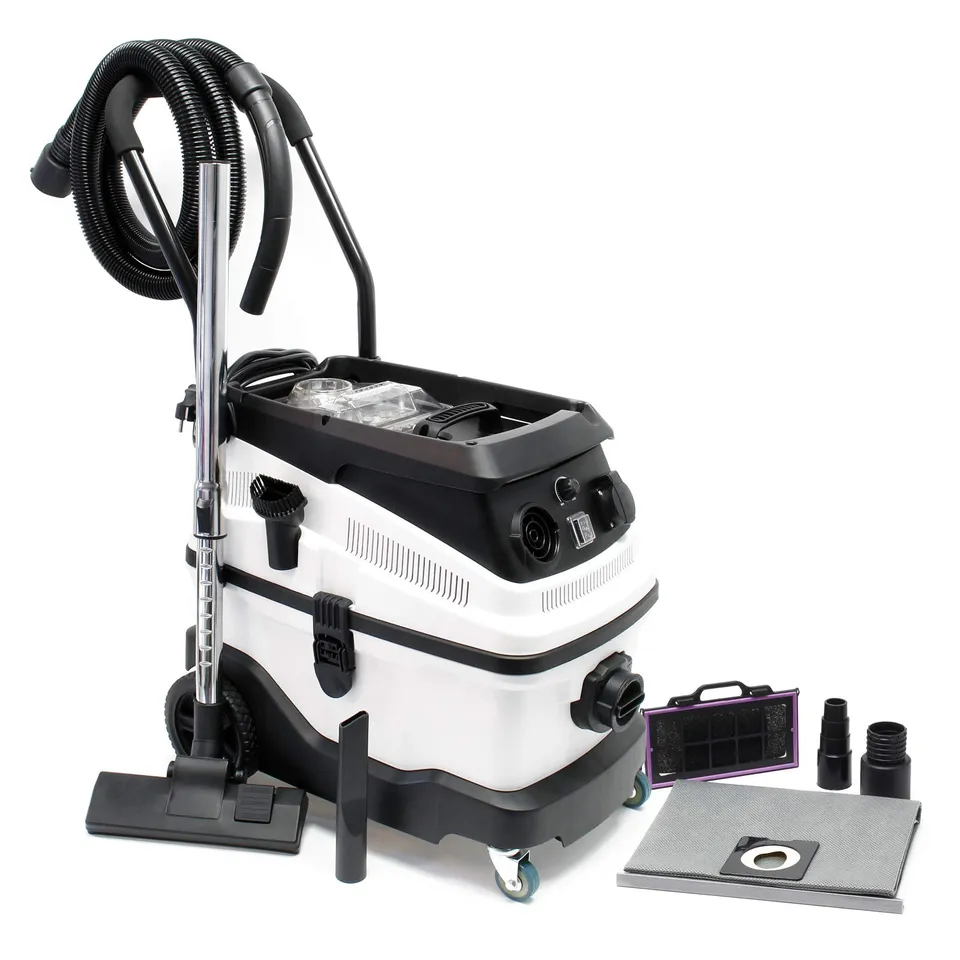 Wiltec Bidone Aspiratutto 1600W 30L Secco Umido Soffiaggio