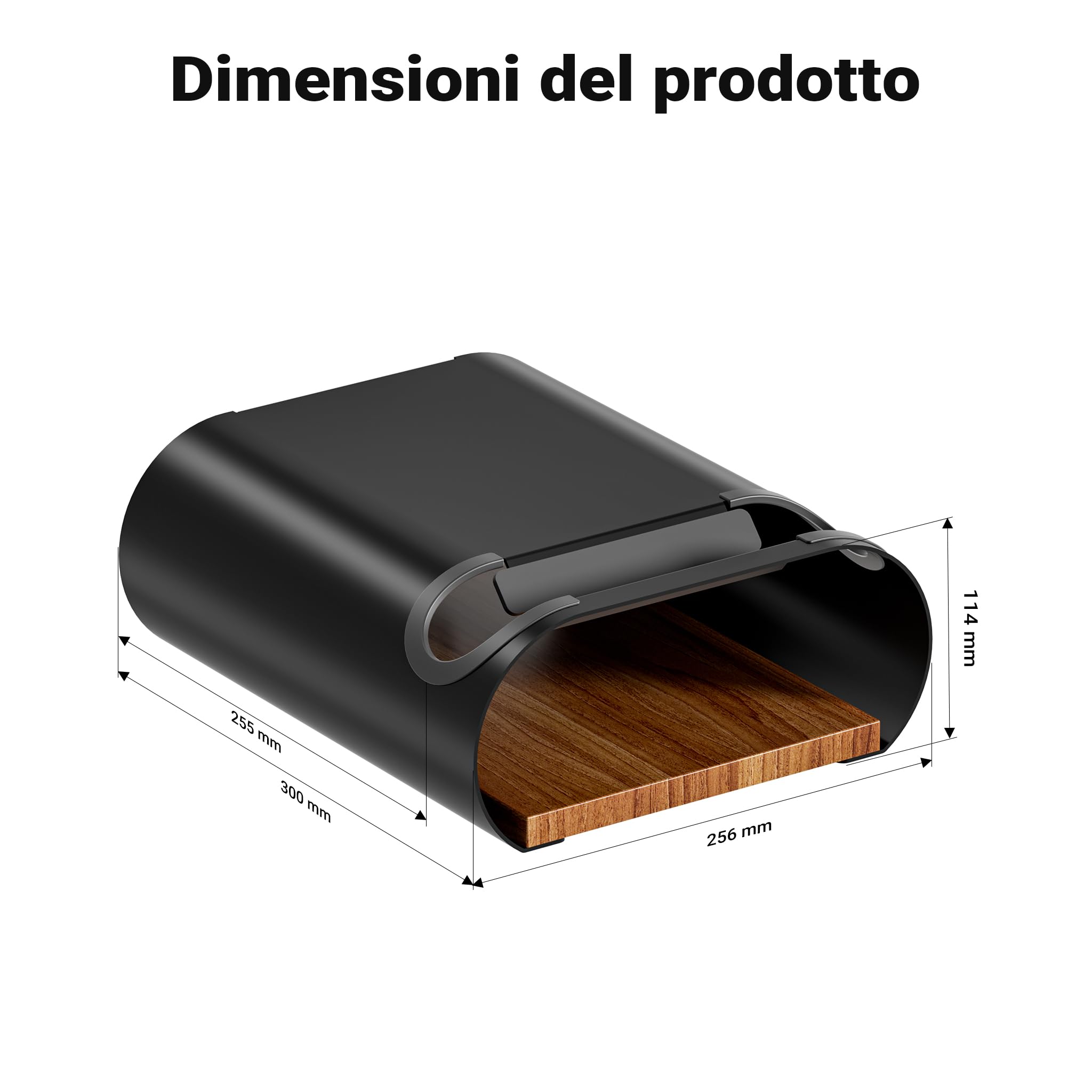 Wiltec Supporto Parete Bicicletta Nero 25kg Universale