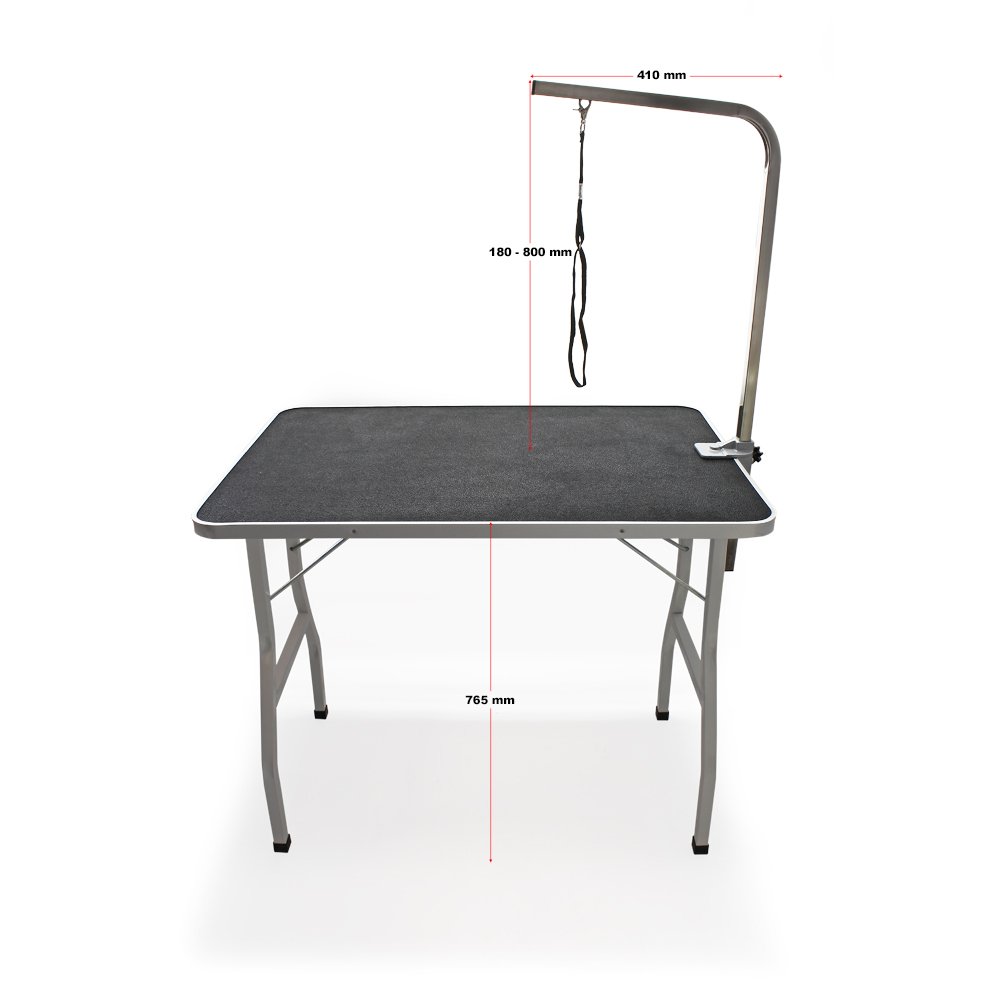 Wiltec Tavolo toelettatura 91x61 cm con laccio