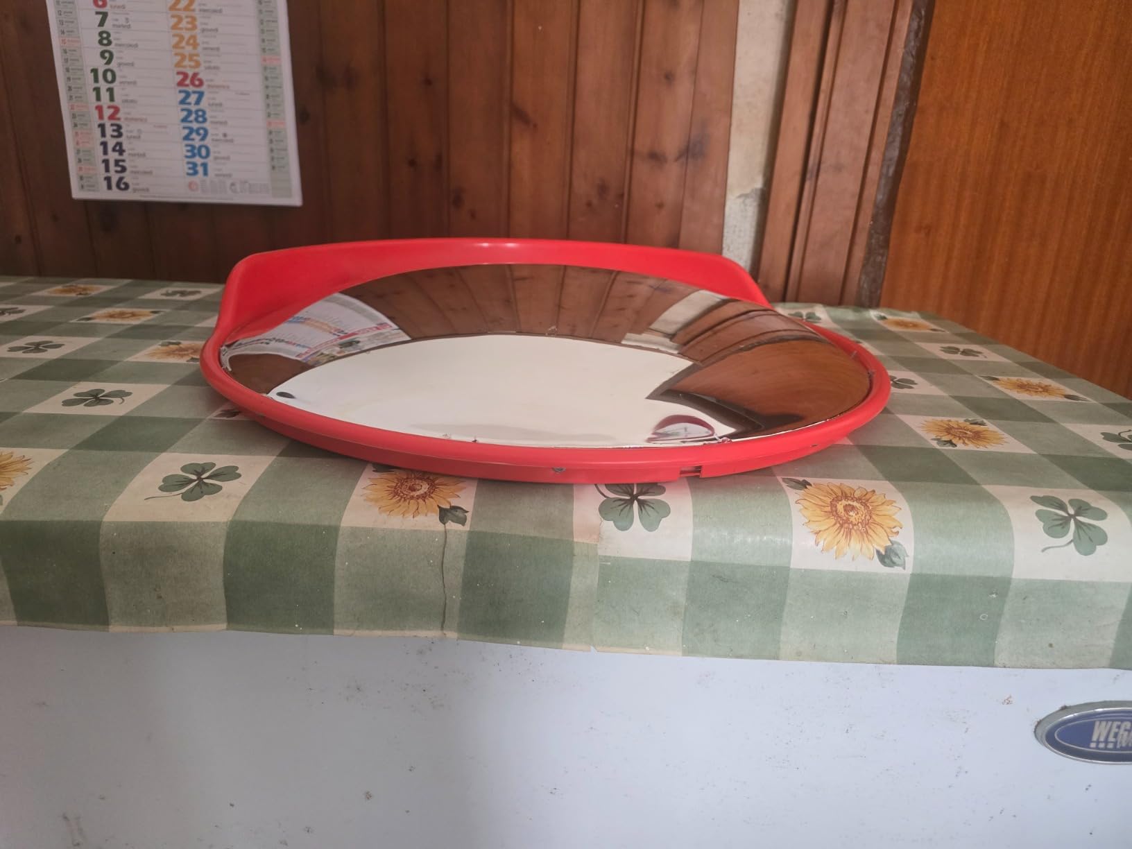 Wiltec Specchio Parabolico 60 cm Convesso Stradale 160°