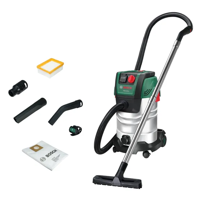 Bosch PAS30-240PRSS Aspiratore Liquidi e Solidi 30L