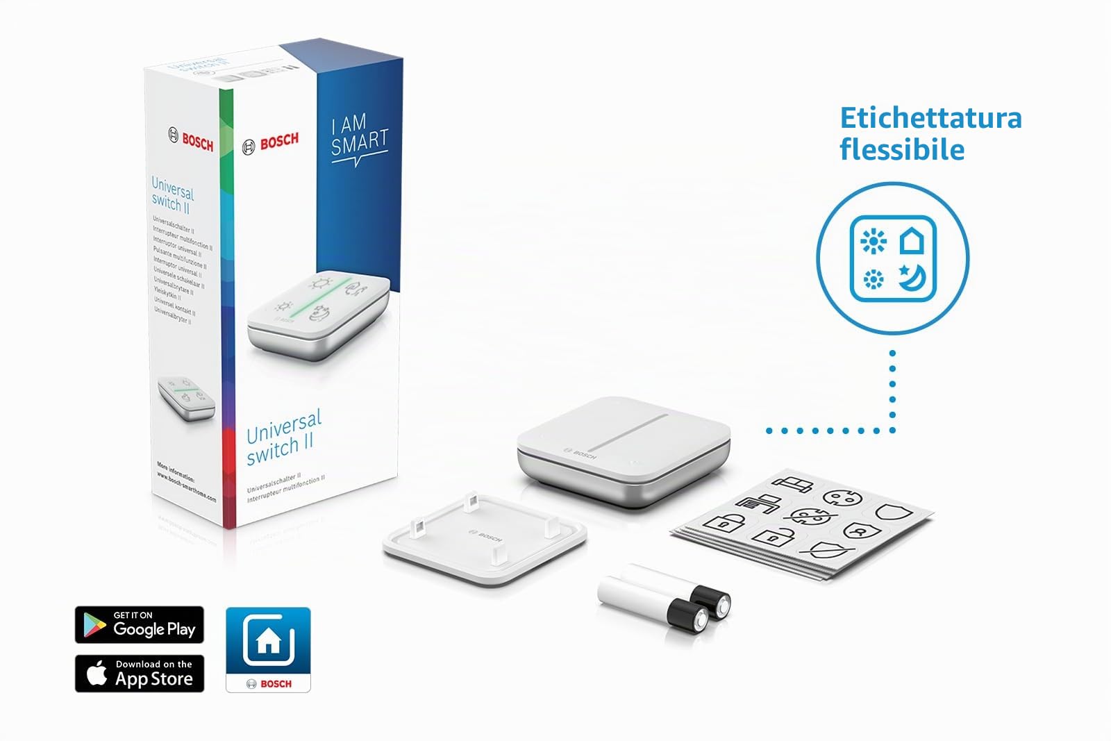 Bosch Smart Home Pulsante Multifunzione II pulsante smart 4 tasti