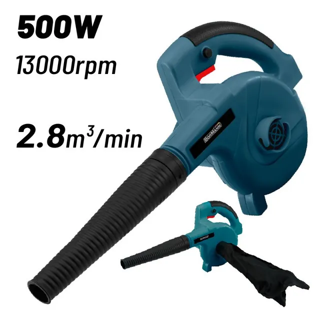 Bormann Lite Soffiatore Elettrico 500W 2,8 m3/min