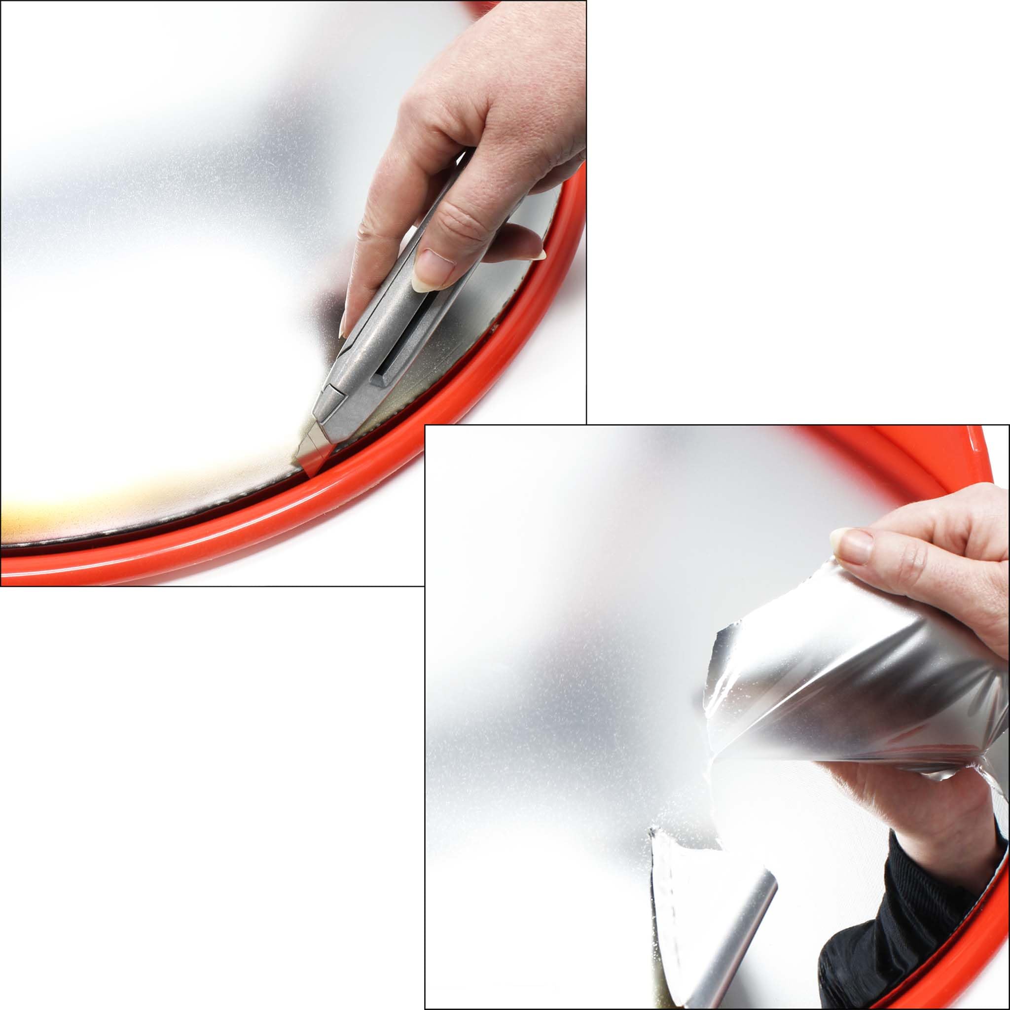 Wiltec Specchio Traffico Convesso 60 cm con Supporto