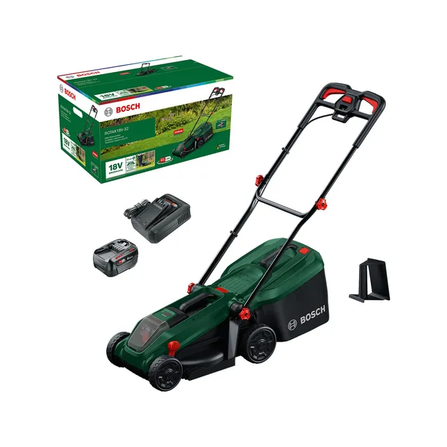 Bosch Rotak 18V-32 rasaerba batteria 32 cm 4.0Ah