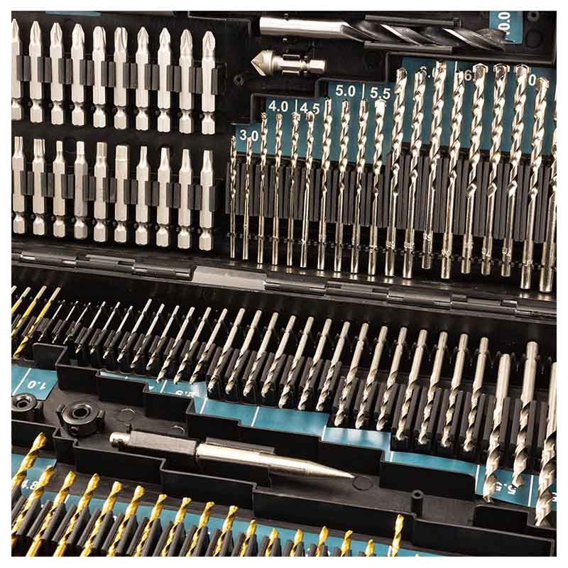 Bormann Pro set punte trapano HSS titanio completo