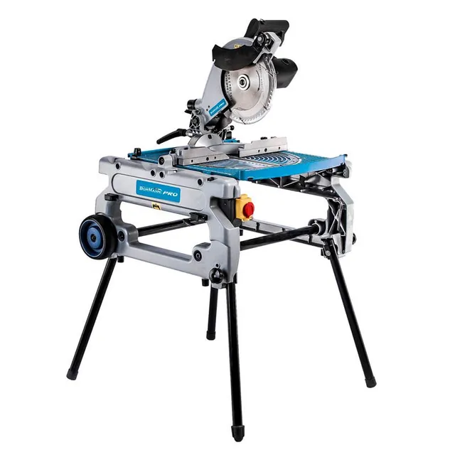 Bormann Pro Troncatrice Flipover 1800W 254mm Banco