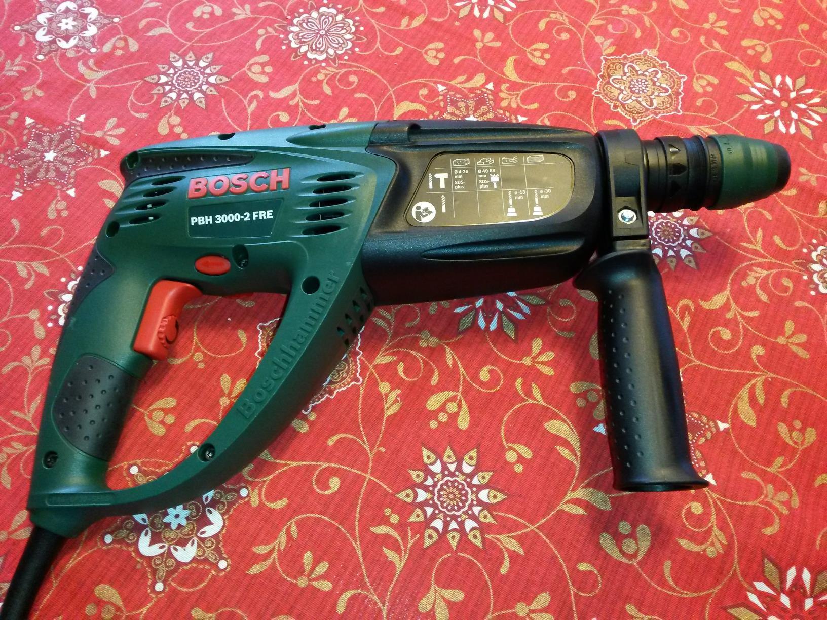 Bosch PBH 3000-2 FRE Martello perforatore SDS-plus 750 W