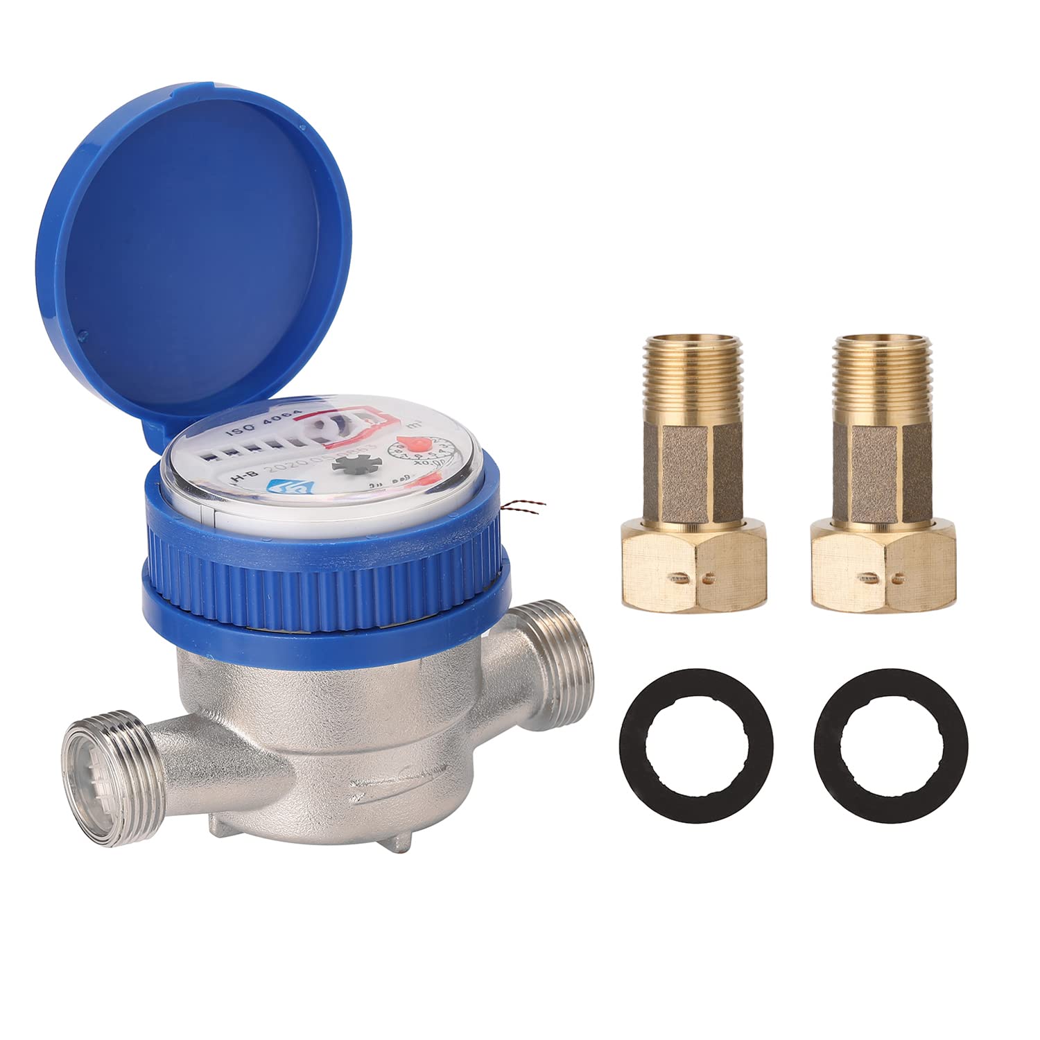 Weytoll Contatore Acqua Fredda 15 mm 1/2" Meccanico 1,5 m³/h