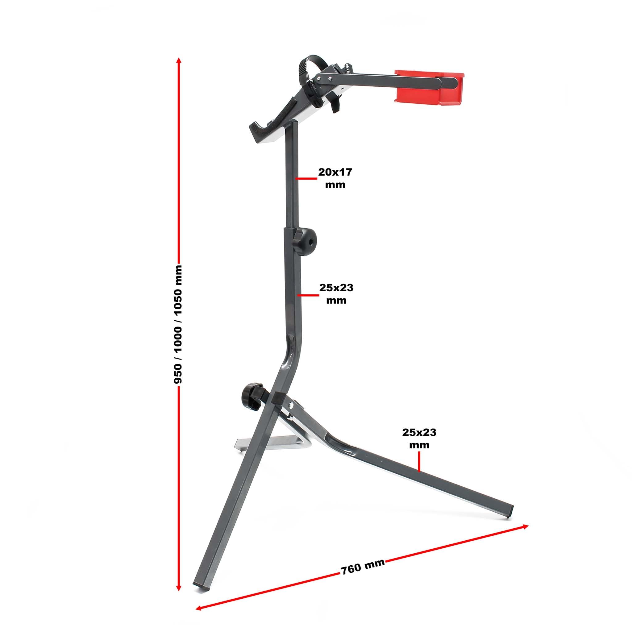 Wiltec Cavalletto Bici Manutenzione Acciaio max 30 kg