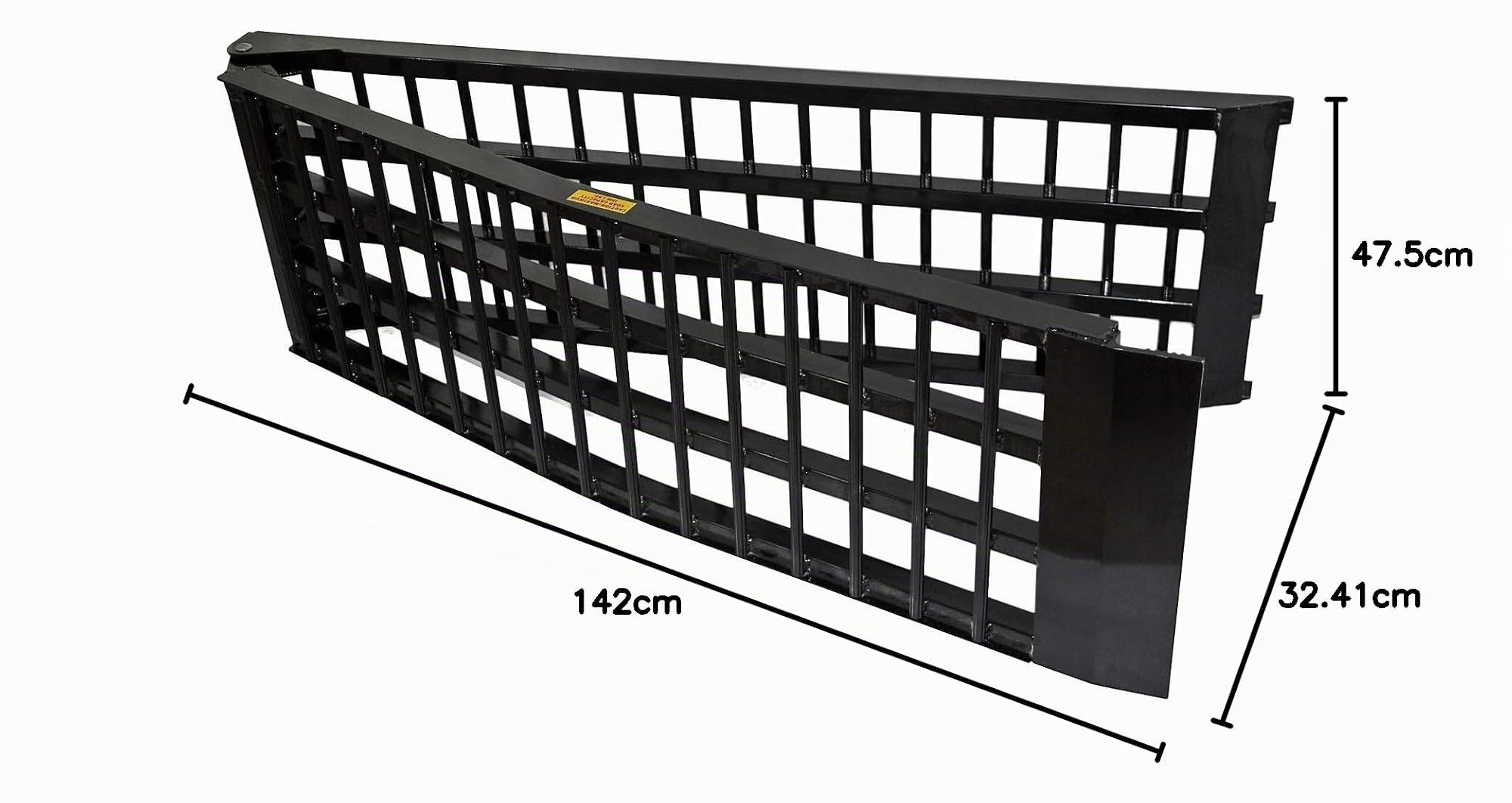 Wiltec Rampe carico pieghevoli alluminio 274 cm 680 kg 2 pz