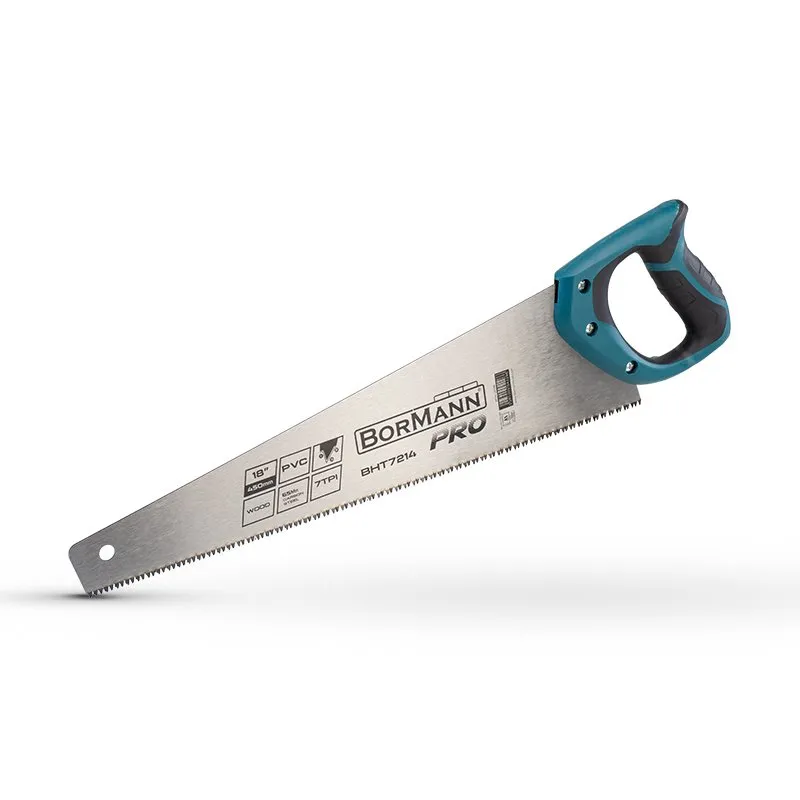 Bormann Sega a Mano 450mm Denti Tripli Temprati