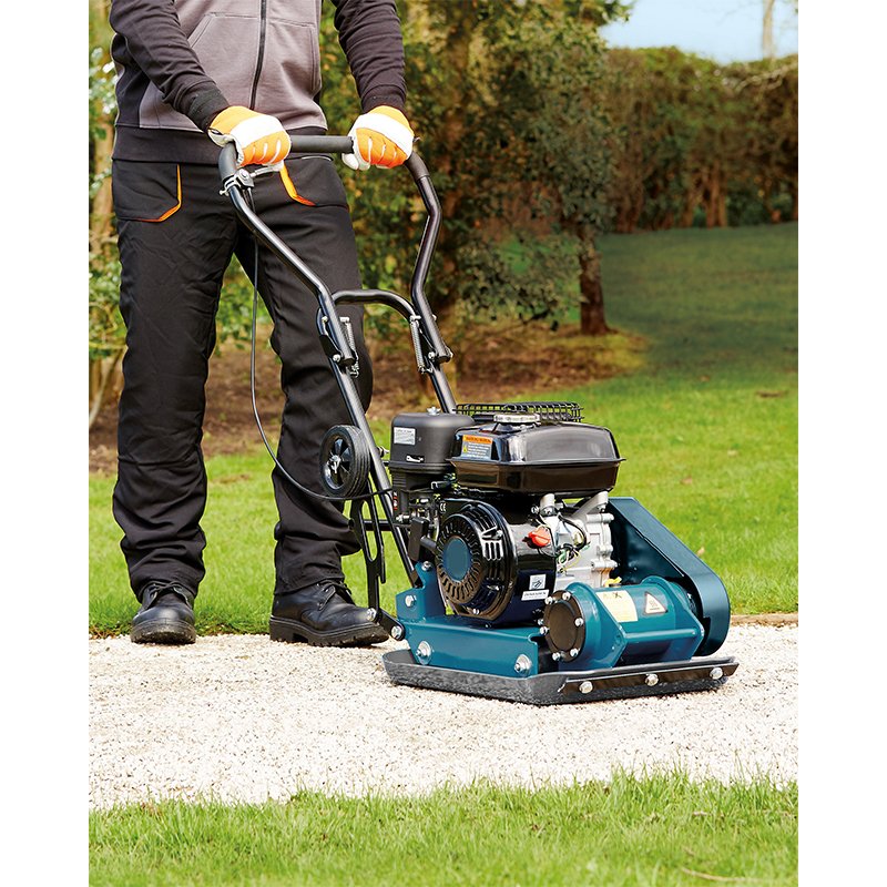 Bormann piastra vibrante benzina 6,5HP 196cc 62kg 10,5kN