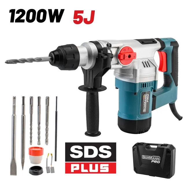 Bormann 4in1 SDS-Plus martello perforatore 1200W 5J