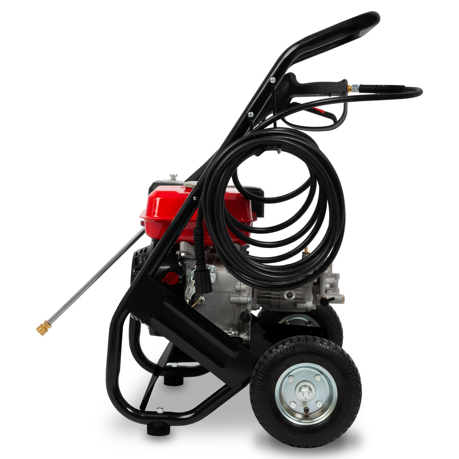 EBERTH Idropulitrice a Benzina 210 Bar 6,5 CV Autoadescante