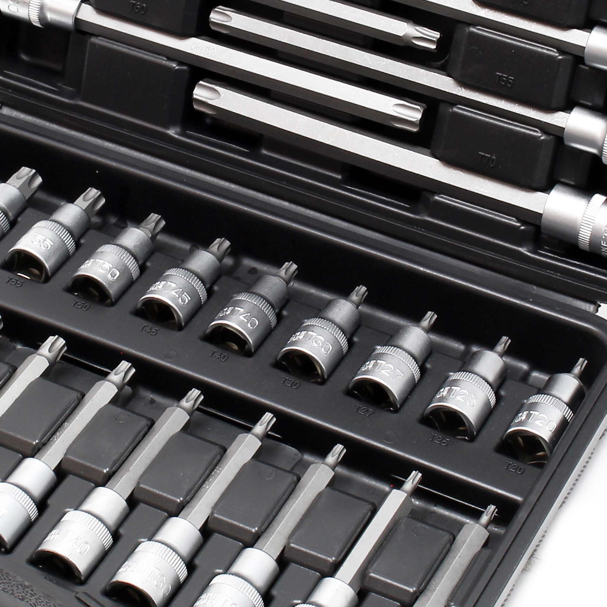 Wiltec set chiavi a bussola 88 pz 1/2" 3 valigette
