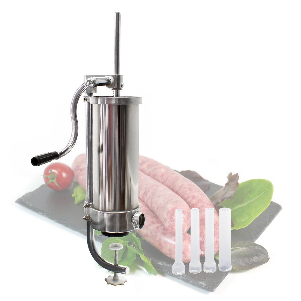 Wiltec Insaccatrice Salsicce 3,5 L manuale 4 imbuti