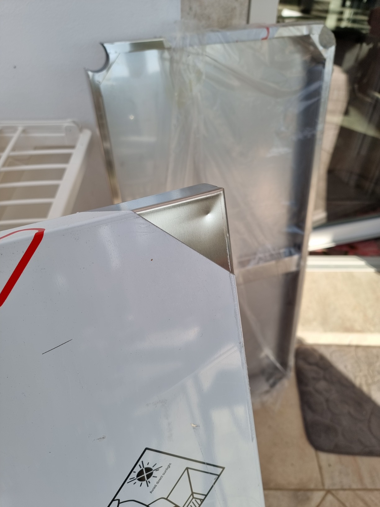 Wiltec Tavolo da Lavoro Inox 120x60x85 cm senza alzata 250 kg