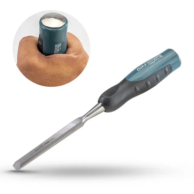 Bormann Pro scalpello per legno CRV 14 mm manico TPR