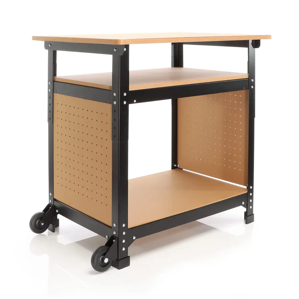 XPOtool Banco da Lavoro Portatile 68x50cm Altezza Regolabile