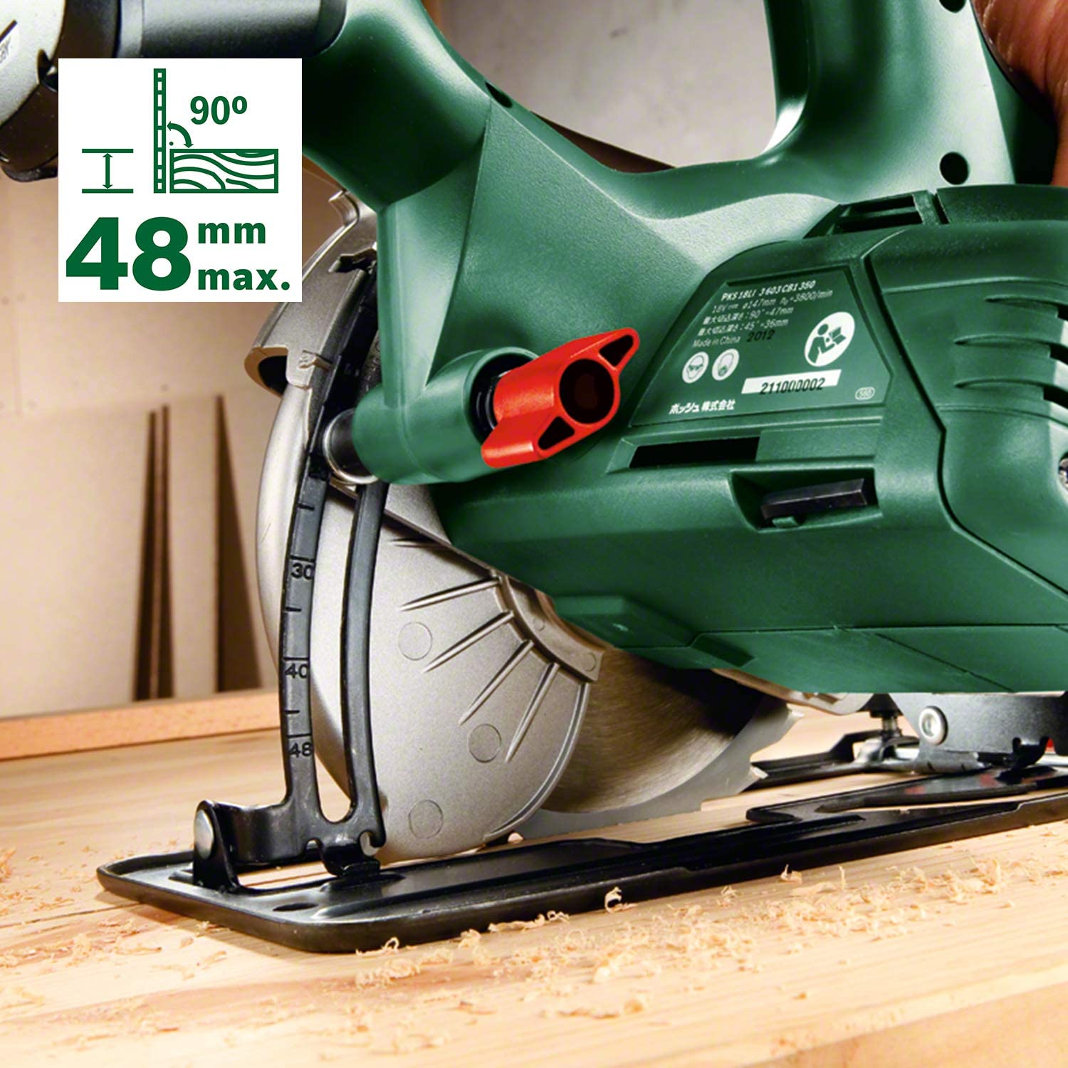 Bosch PKS 18 LI Sega Circolare Batteria Solo Corpo 18V