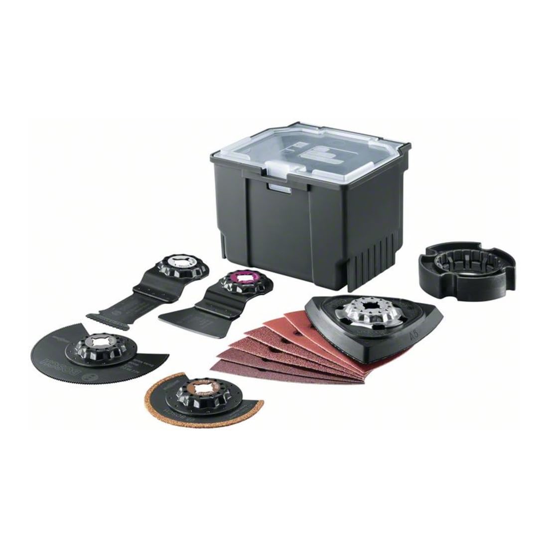 Bosch PMF Set Universale 12 Pezzi Accessori Multicutter Legno
