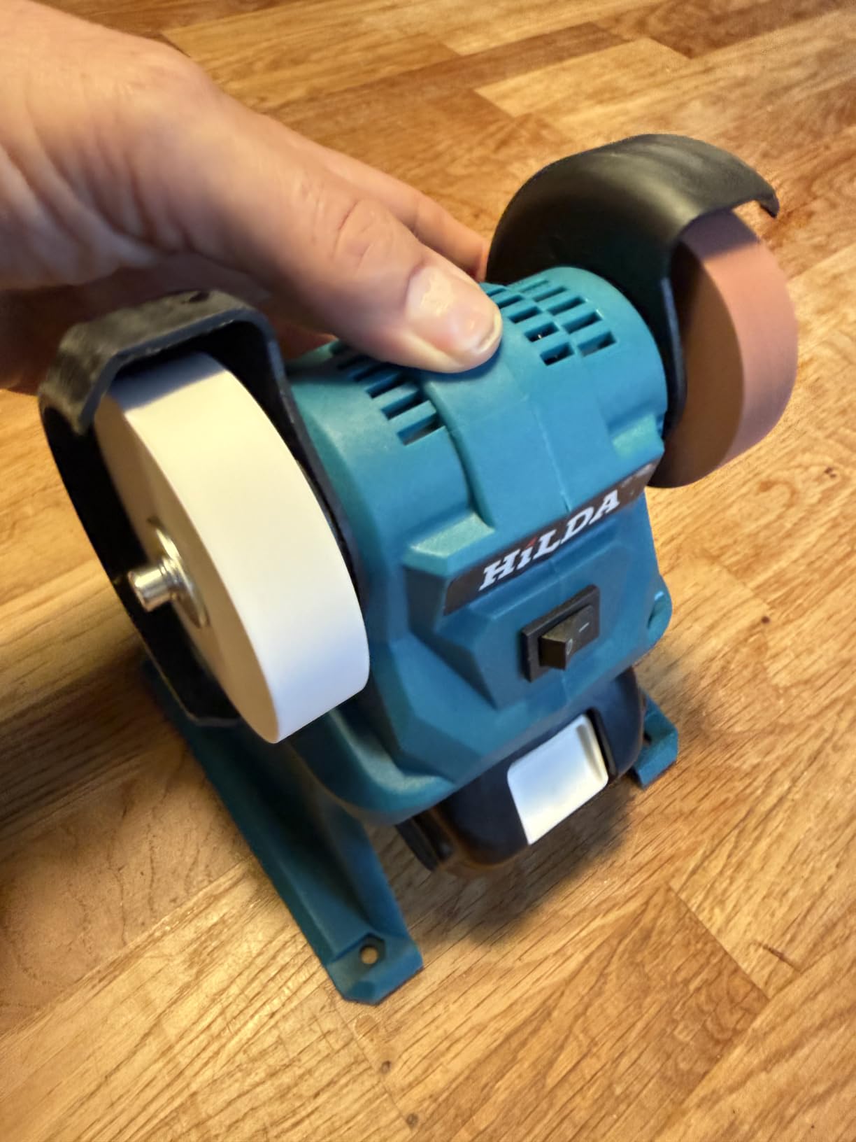 Weytoll Mini Smerigliatrice da Banco 150W 70mm senza Batteria
