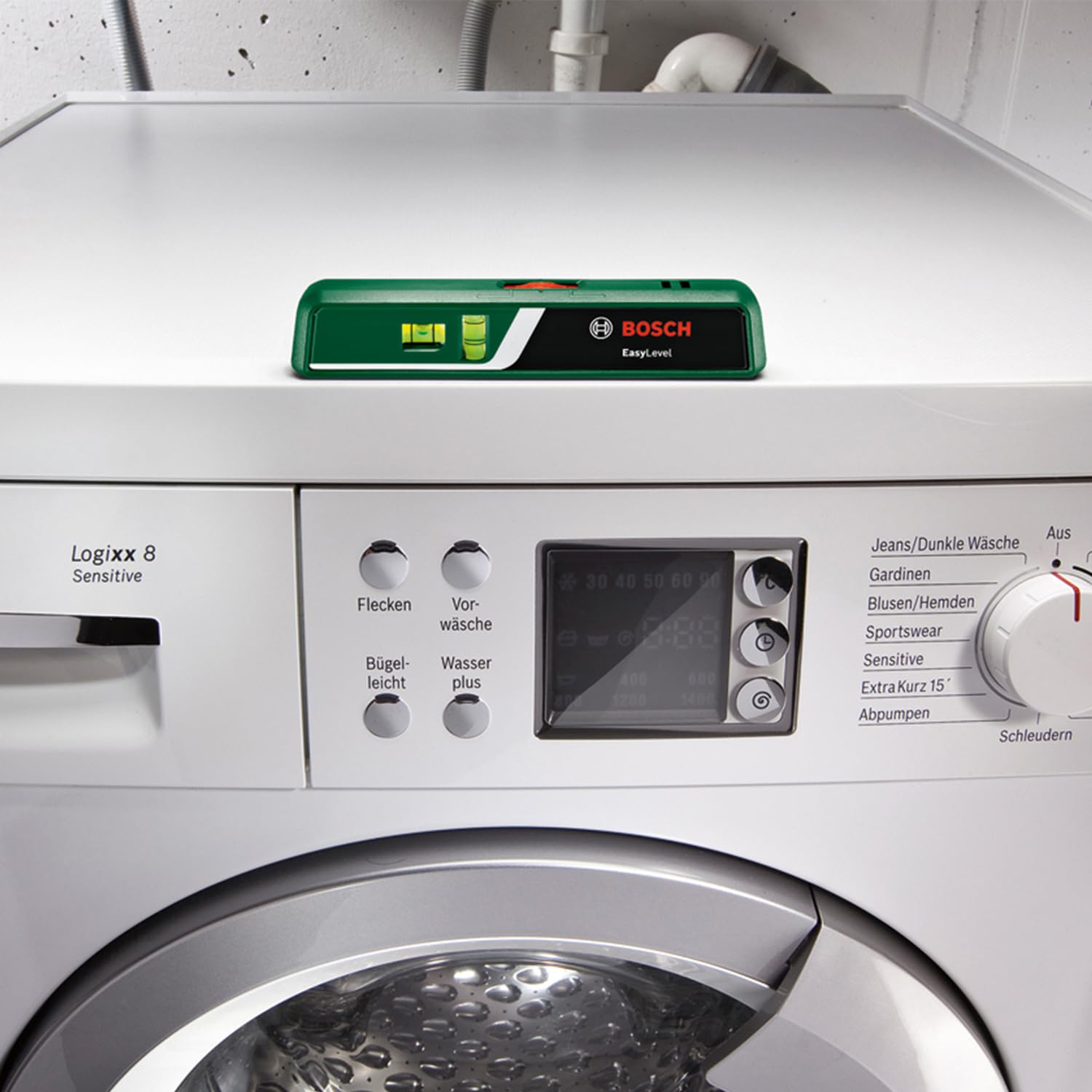Bosch EasyLevel Livella Laser a Bolla 5 m con Supporto Parete