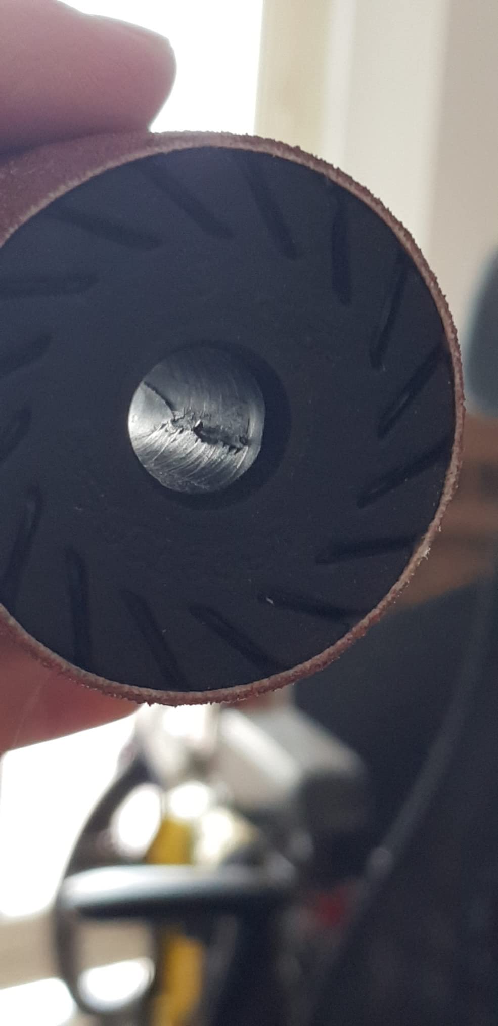 Bosch PRR 250 ES bussola abrasiva 60 mm grana 80