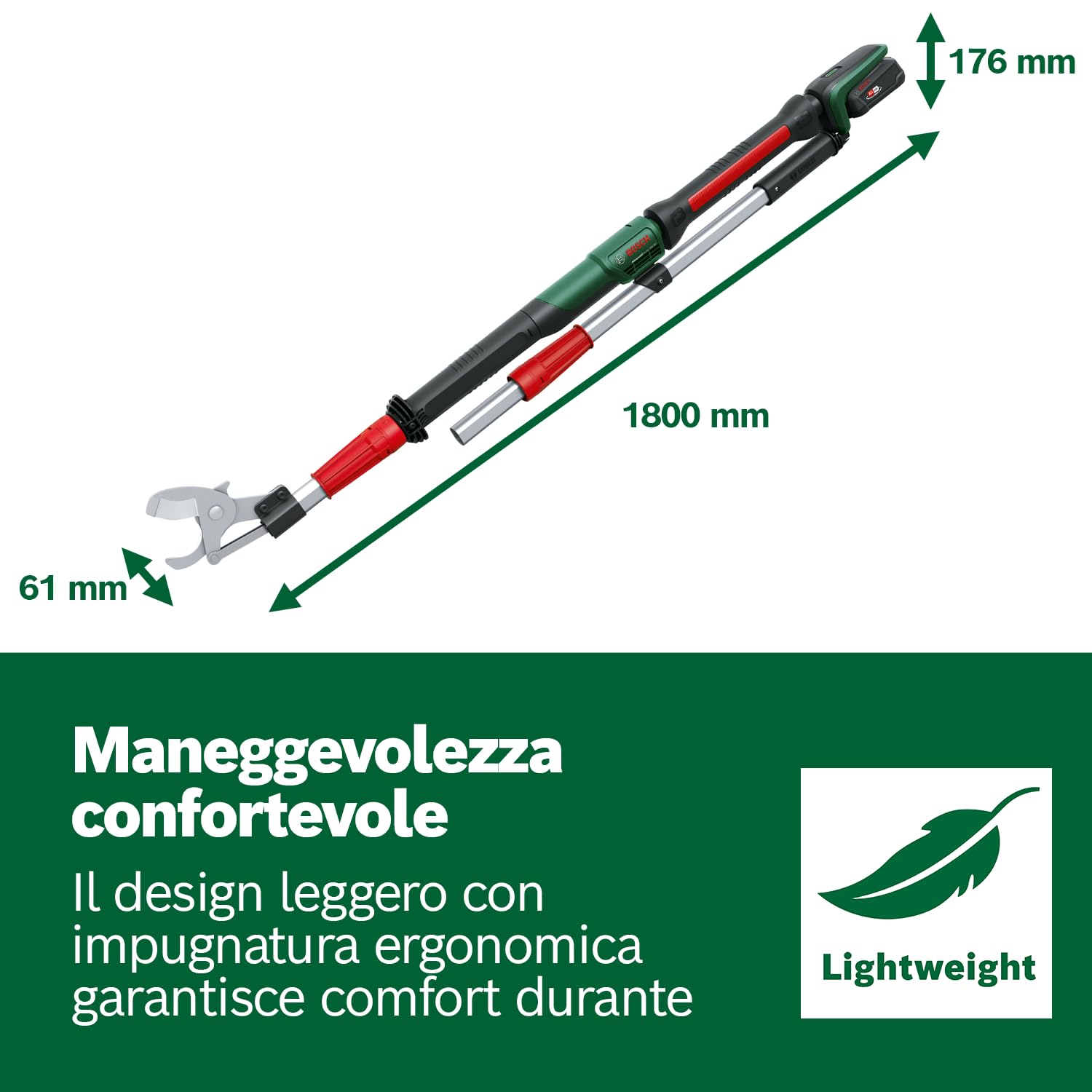 Bosch AdvancedPrune 18V-45 forbici potatura 45mm senza batteria