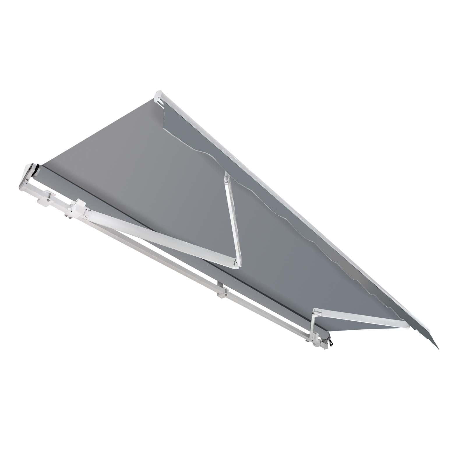Wiltec Toboli Tenda da Sole 2,5x2 m Antracite UV30+
