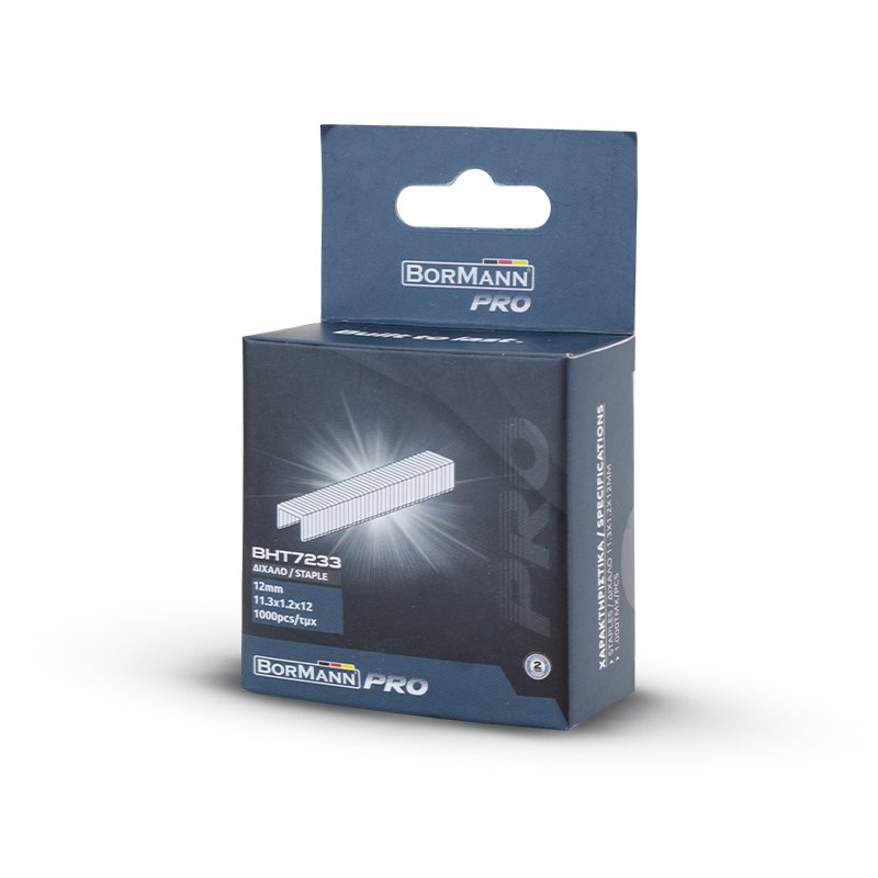 Bormann BHT7230 punti graffettatrice 12 mm 1000 pz