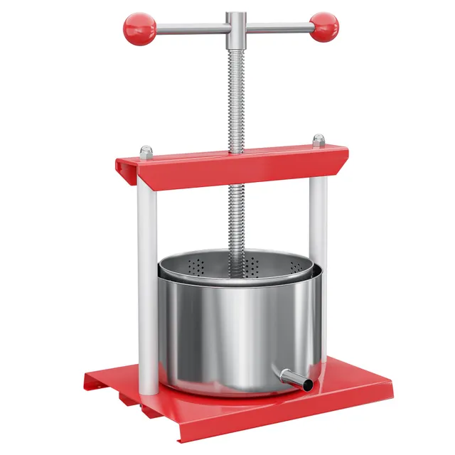 Wiltec Torchietto pressa frutta acciaio inox 6 litri