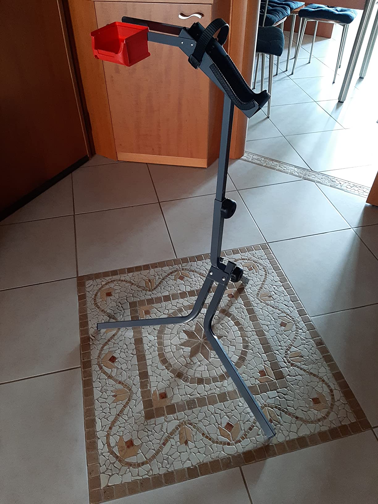 Wiltec Cavalletto Bici Manutenzione Acciaio max 30 kg