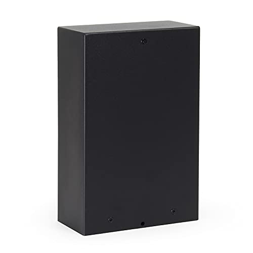 Wiltec presa giardino 4 posti IP44 nera colonna