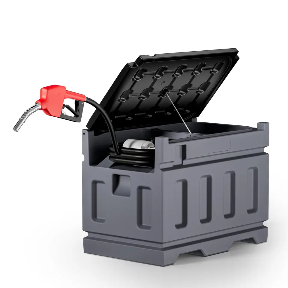 Wiltec Serbatoio Gasolio 180 l con Pompa 12V Serbatoio 40 l/min