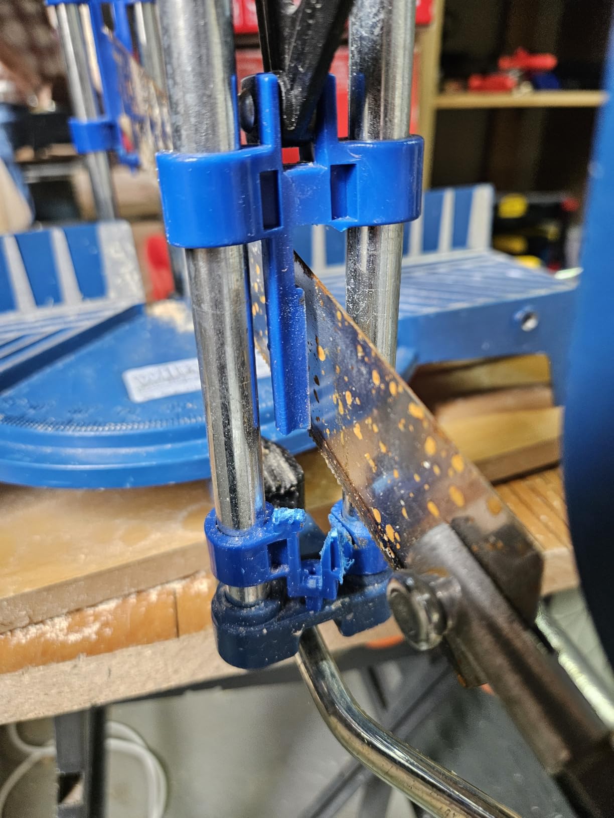 Wiltec Sega obliqua manuale 600mm legno 150mm
