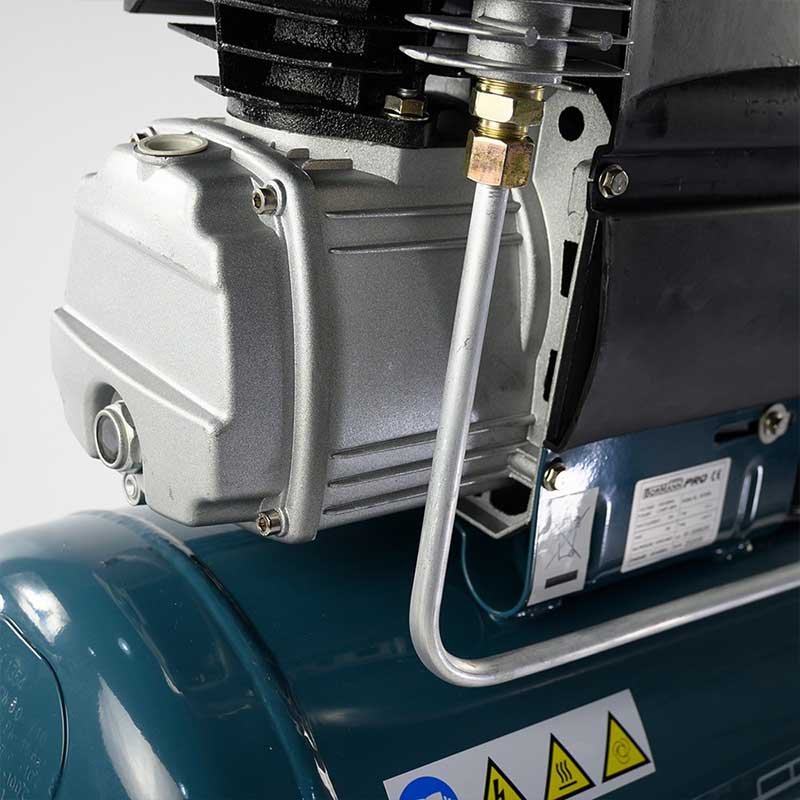 Bormann Pro compressore aria 50L 2,5HP 250 L/min