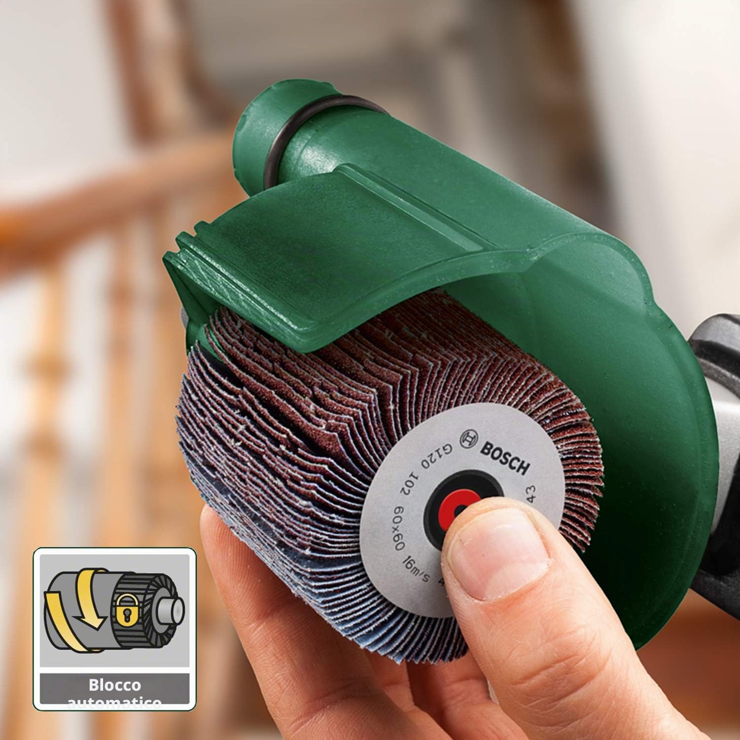 Bosch Texoro levigatrice a rullo 250W 3 accessori