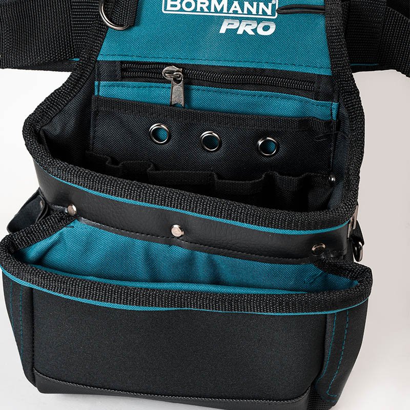 Bormann Cintura Portautensili Heavy Duty 12 Tasche impermeabile